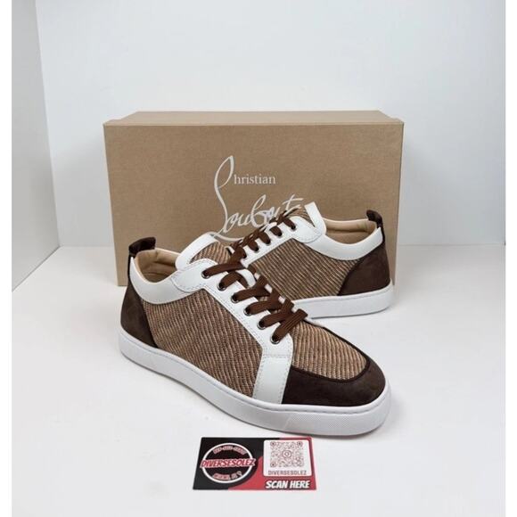 Size 41EU/8US - Christian Louboutin Rantulow Orlato Flat Brown🤎 NEW/RETAIL $1K!